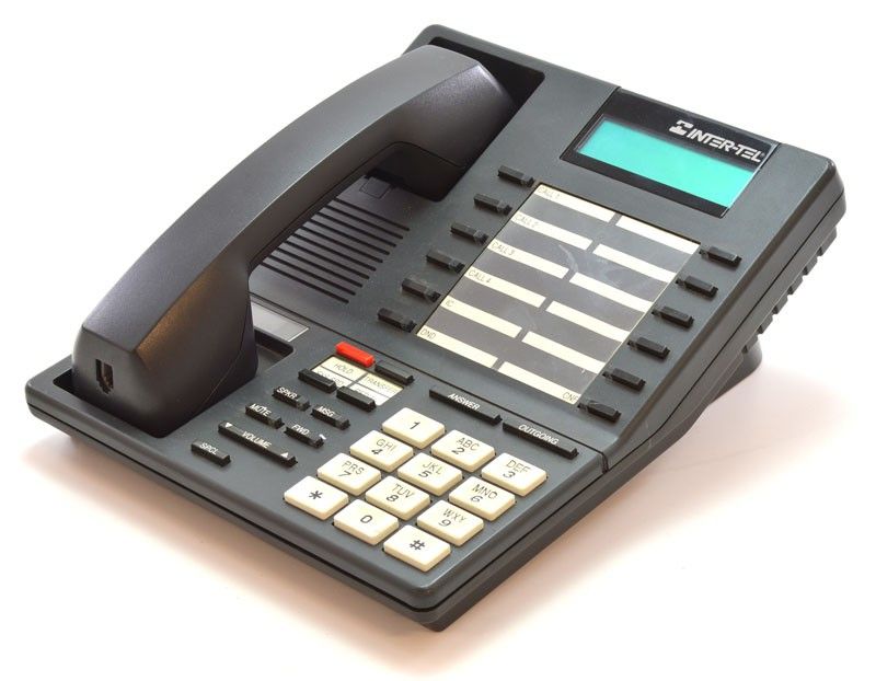 Inter-tel Axxess 550.4000 Charcoal Standard Display Speakerphone - Grade A Refurbished -  refurbished available on PCLiquidations