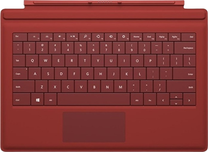 Microsoft 1709 Surface Pro Keyboard - Red - Refurbished Refurbished - Microsoft refurbished available on PCLiquidations