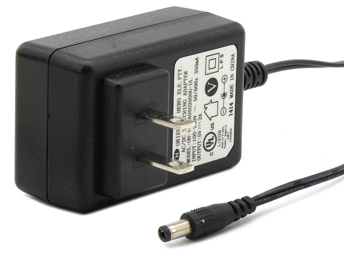 Oriental Hero 0H-1015A0502000U-UL 5v 2A Power Adapter - Grade A Refurbished -  refurbished available on PCLiquidations