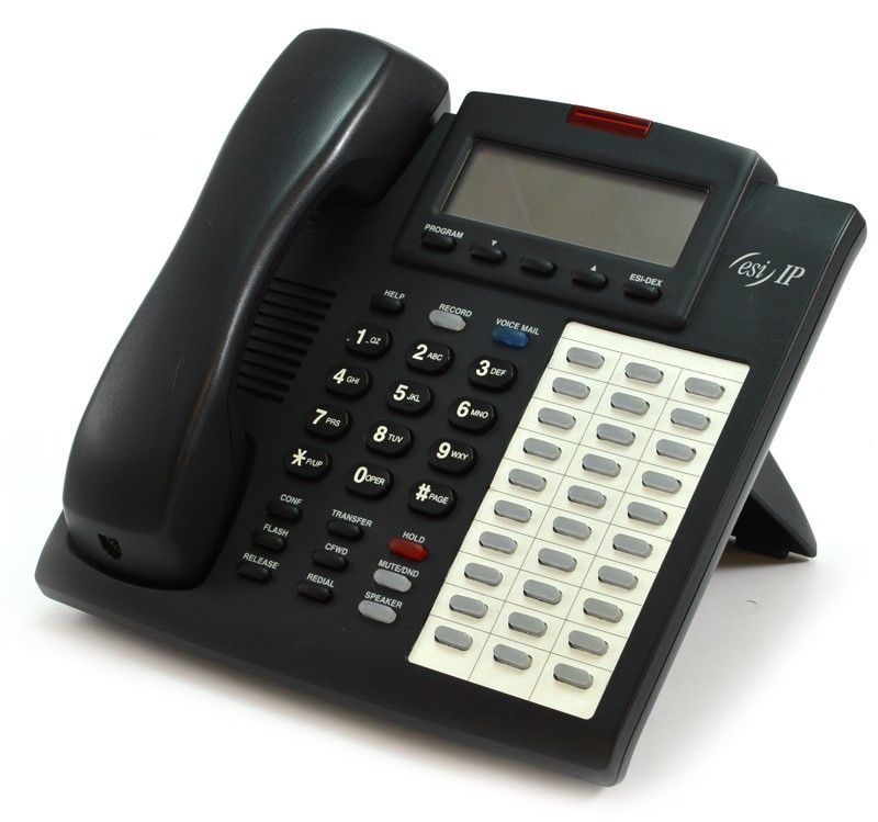 ESI 48-Key RMT IPFP Charcoal Phone - Grade A Refurbished -  refurbished available on PCLiquidations