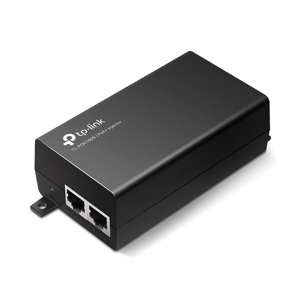 TP-LINK TL-POE160S IEEE802.3af/at 30W PoE+ Power Injector Refurbished - TP-Link refurbished available on PCLiquidations
