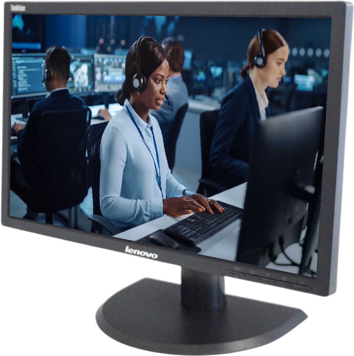 lenovo LT2223pwC 22' LCD Monitor - Grade B Refurbished - Lenovo refurbished available on PCLiquidations