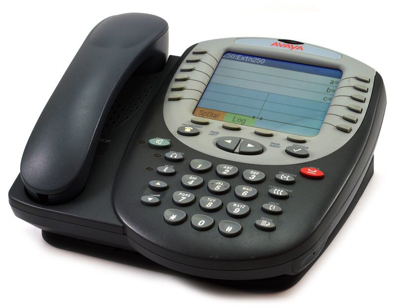 Avaya 4621SW 24-Button Black IP Display Speakerphone - Grade B Refurbished - Avaya refurbished available on PCLiquidations