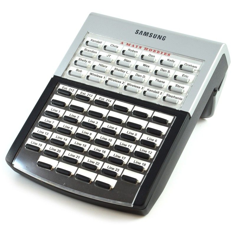 Samsung OfficeServ DS-5064B 64-Button Add On Module - Grade A Refurbished - Samsung refurbished available on PCLiquidations