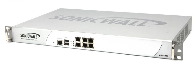 Sonicwall NSA 2400 8 10/100/1000 Port Security Appliance (1rk25-084) - Grade A Refurbished -  refurbished available on PCLiquidations
