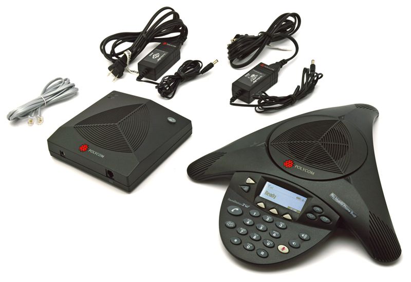 Polycom SoundStation 2W EX DECT 6.0 Wireless Conference Phone (2200-07800-160) - Grade A Refurbished - Polycom refurbished available on PCLiquidations