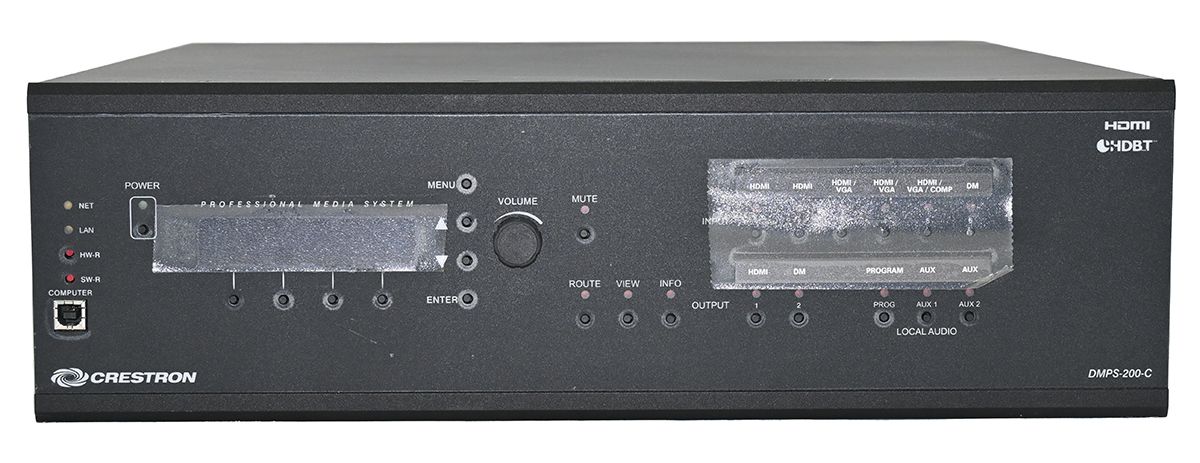 Crestron DMPS-200-C Digital Media Presentation System - Refurbished Refurbished -  refurbished available on PCLiquidations
