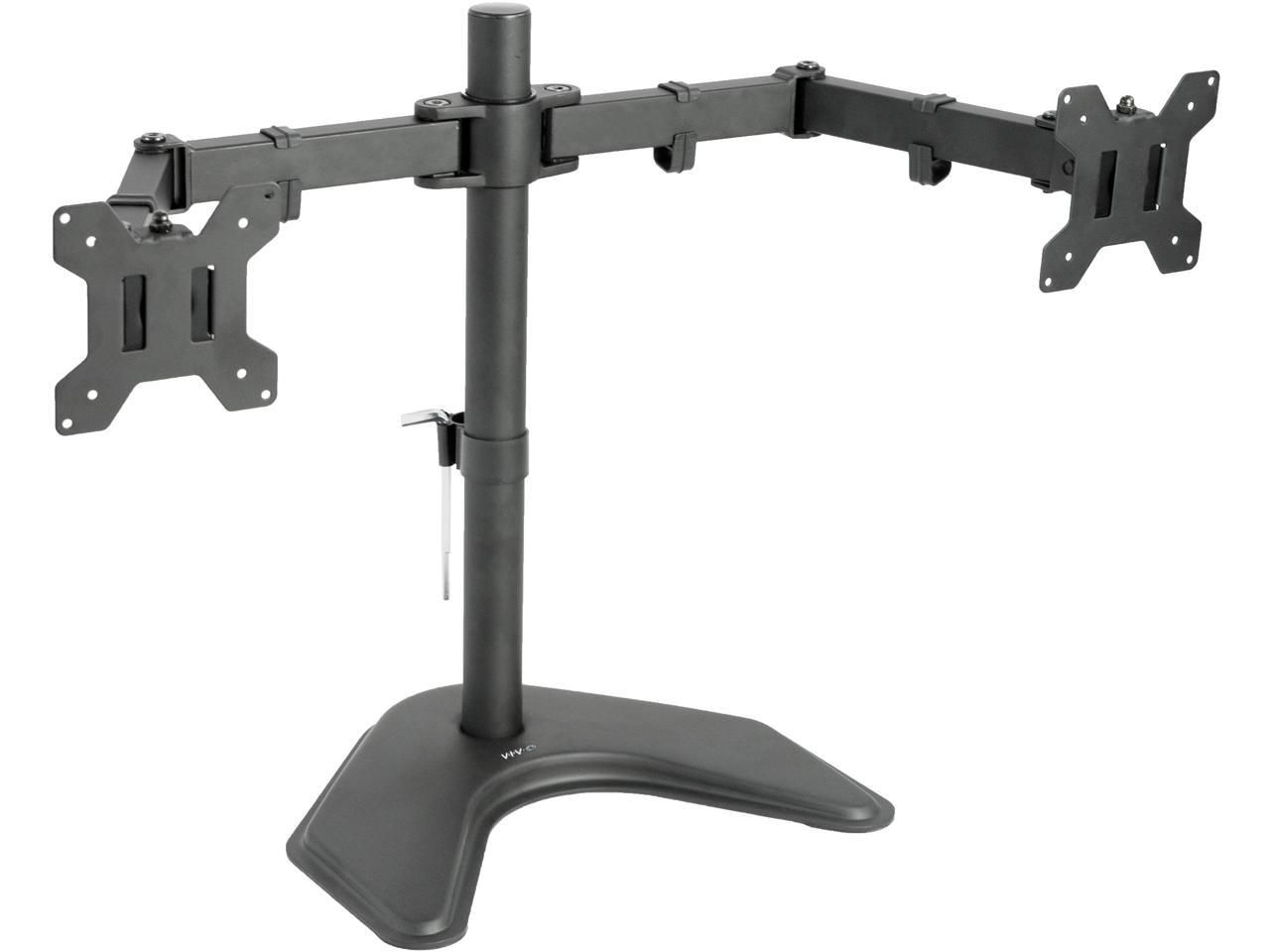 VIVO Dual VESA Monitor Desk Stand - Black Refurbished -  refurbished available on PCLiquidations