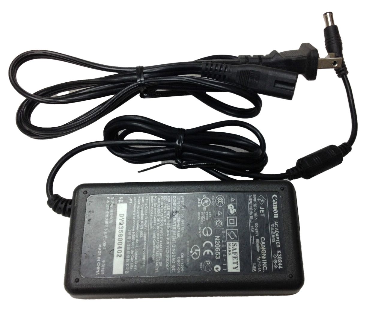 Canon I90 Power Adapter Refurbished - Canon refurbished available on PCLiquidations