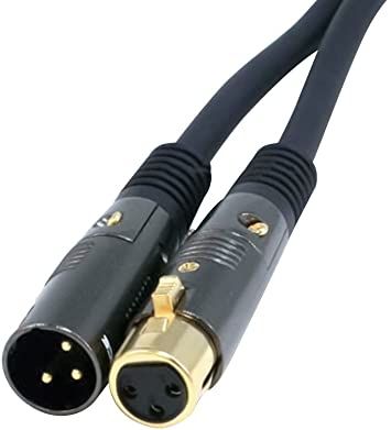Monoprice Premier Series 50ft  XLR Male to XLR Female 16AWG Cable (Gold Plated) Microphone & Interconnect Refurbished -  refurbished available on PCLiquidations