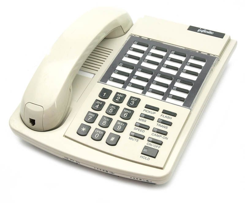 Vodavi IN1414-62 24 Button Executive Phone without Display Almond Infinite Refurbished -  refurbished available on PCLiquidations