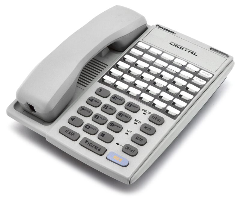 Panasonic DBS VB-44230-G 34-Button Phone Grey - Grade B Refurbished - Panasonic refurbished available on PCLiquidations