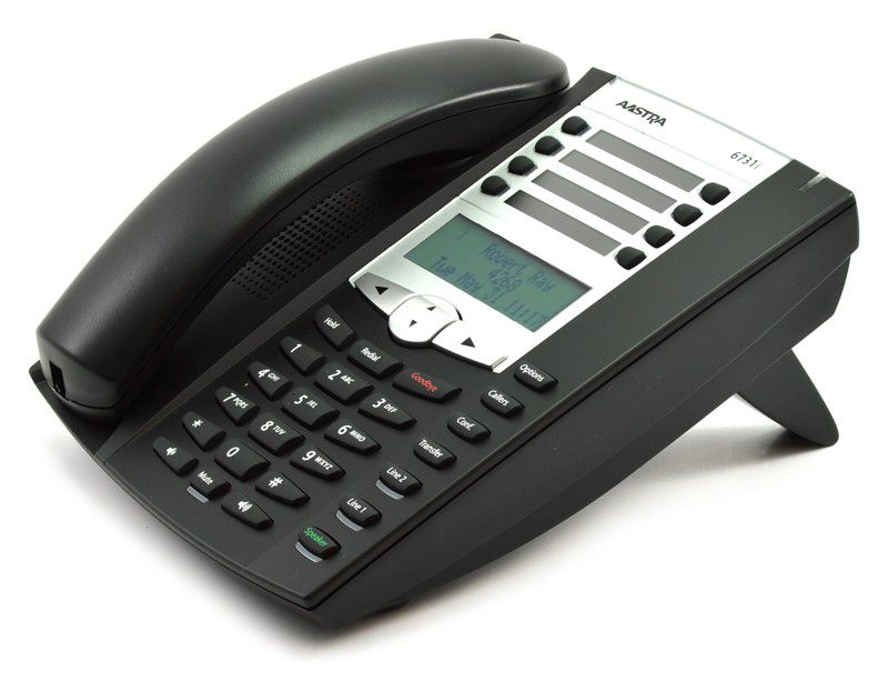 Aastra 6731i Black IP Display Speakerphone Refurbished -  refurbished available on PCLiquidations