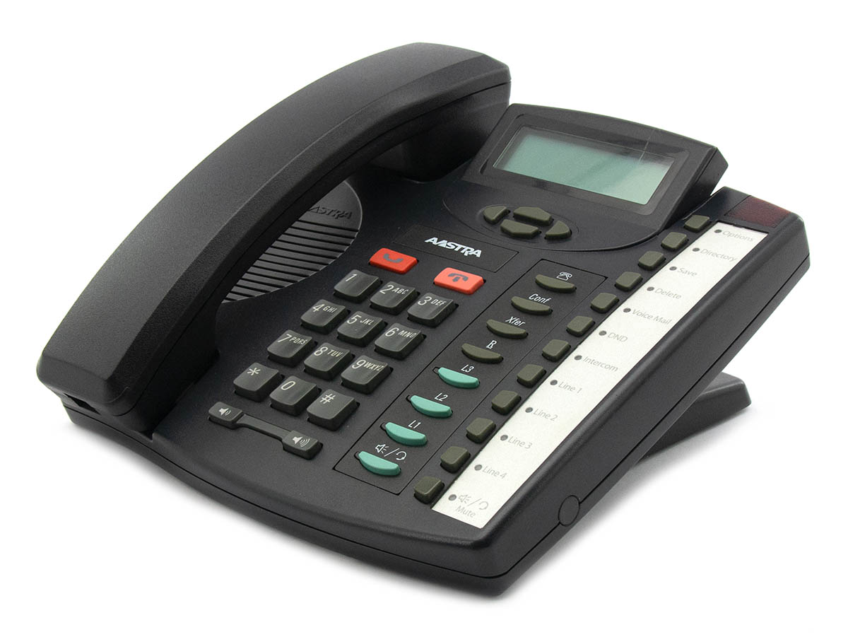 Aastra 9133i 12-Button Black IP Backlit Display SpeakerPhone - Grade A Refurbished -  refurbished available on PCLiquidations