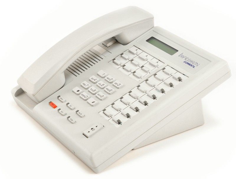 Comdial Impression 2022S-PT Platinum Digital Display Speakerphone - Grade A Refurbished -  refurbished available on PCLiquidations