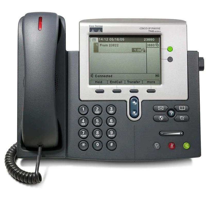 Cisco 7940G IP Phone Global - Grade A Refurbished - Cisco Systems Inc. refurbished available on PCLiquidations