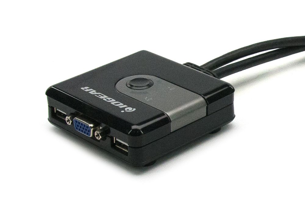 IoGear GCS42UW6 2-Port Compact USB KVM Refurbished - IOGEAR refurbished available on PCLiquidations