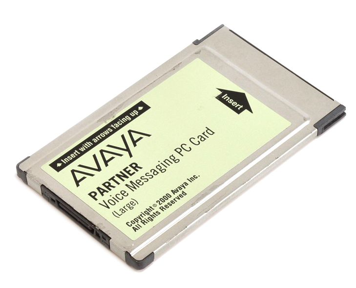 Avaya Partner Large Voice Messaging PC Card Voicemail R3.0 (700226525) Refurbished - Avaya refurbished available on PCLiquidations