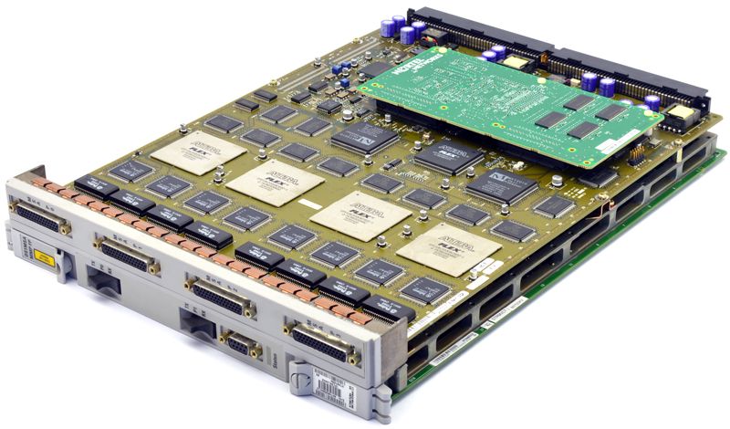 Nortel Passport NTNQ76BA 32-port DS1 with 2-port OC-3MM ATM2 MSA FP - ATM IP (Version 9) Good -  refurbished available on PCLiquidations