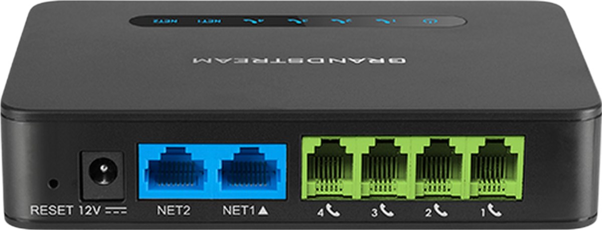 Grandstream HT814 V2 A 4-port FXS Gateway with Gigabit NAT Router Refurbished - Grandstream refurbished available on PCLiquidations