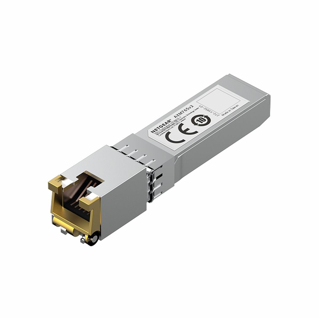 Netgear AXM765 10GBASE-T SFP+ Transceiver Module Refurbished - Netgear refurbished available on PCLiquidations