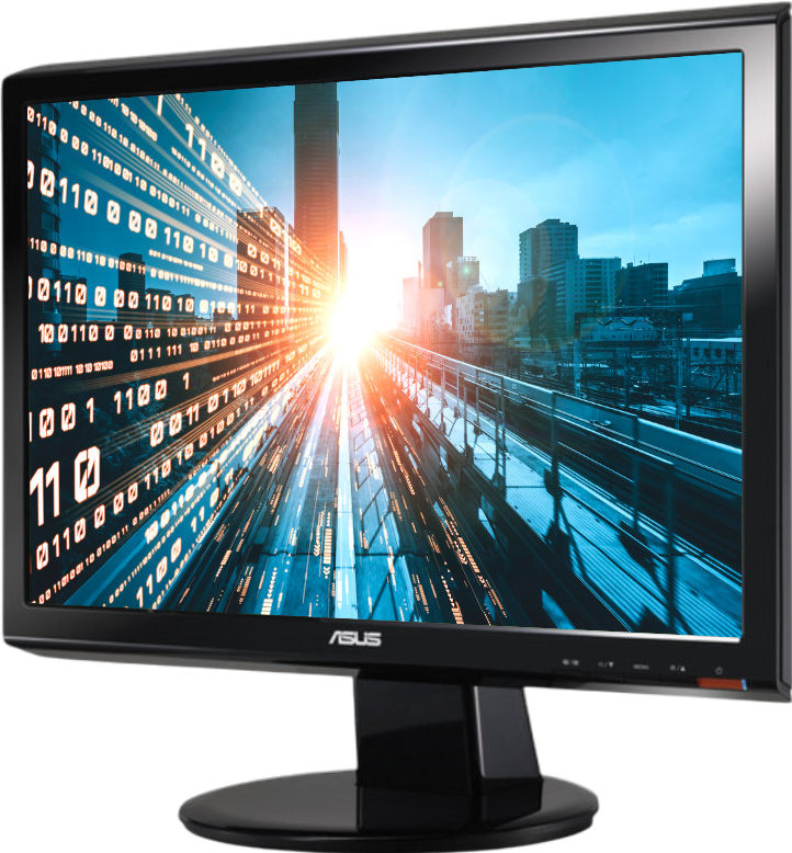 Asus VH198T 19"" Widescreen LED LCD Monitor - Grade B Refurbished - Asus refurbished available on PCLiquidations