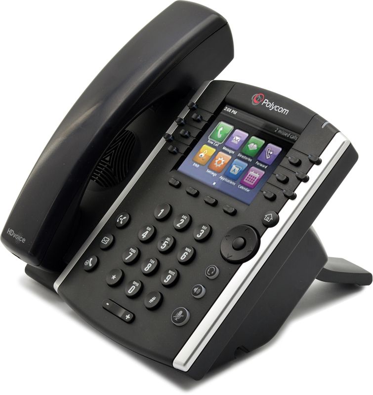 Polycom VVX 400 IP Phone (2200-46157-025, 2201-46104-001) - Refurbished Refurbished - Polycom refurbished available on PCLiquidations