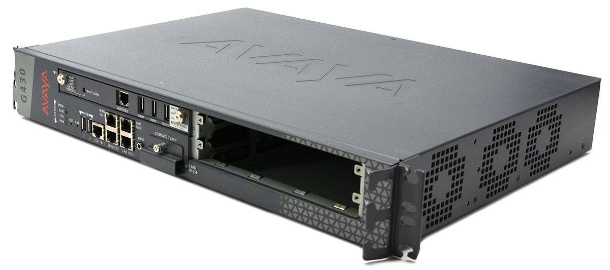 Avaya G430 700469273 6-Port 10/100 Media Gateway- Grade A Refurbished - Avaya refurbished available on PCLiquidations