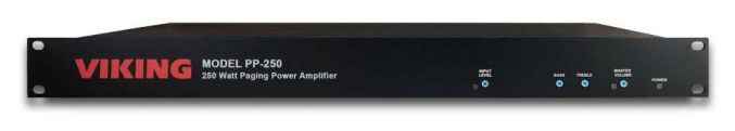 Viking PP-250 250 Watt 70V Paging Power Amplifier Refurbished -  refurbished available on PCLiquidations