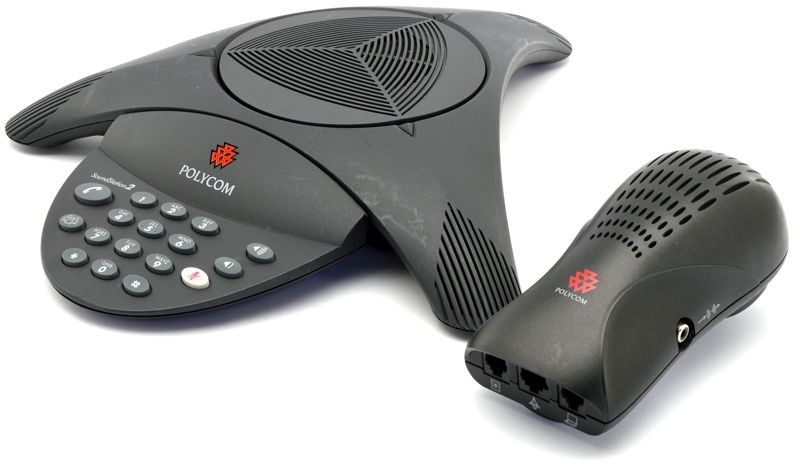 Polycom SoundStation 2 Basic Non-Display Conference Phone Refurbished - Polycom refurbished available on PCLiquidations