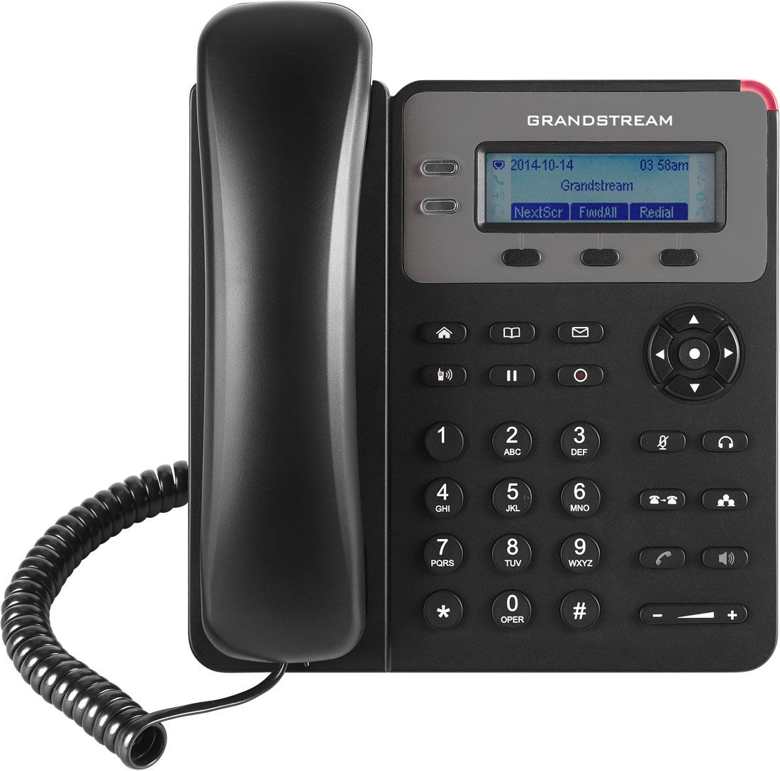 Grandstream GXP1615 Small Business 1-Line IP Phone w/POE Refurbished - Grandstream refurbished available on PCLiquidations