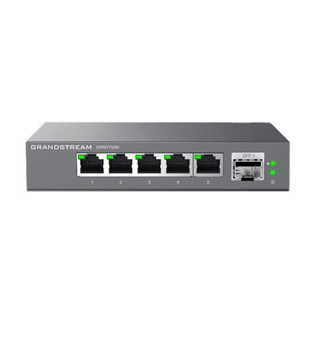 Grandstream GWN7700M 5-Port Unmanaged Gigabit Switch Refurbished - Grandstream refurbished available on PCLiquidations