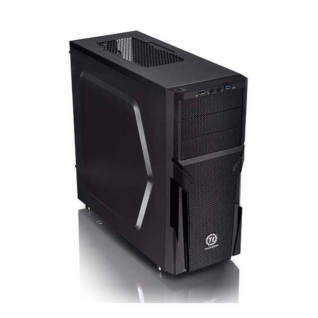 Thermaltake Versa H21 ATX Mid Tower Chassis - No Power Supply - Black Refurbished -  refurbished available on PCLiquidations