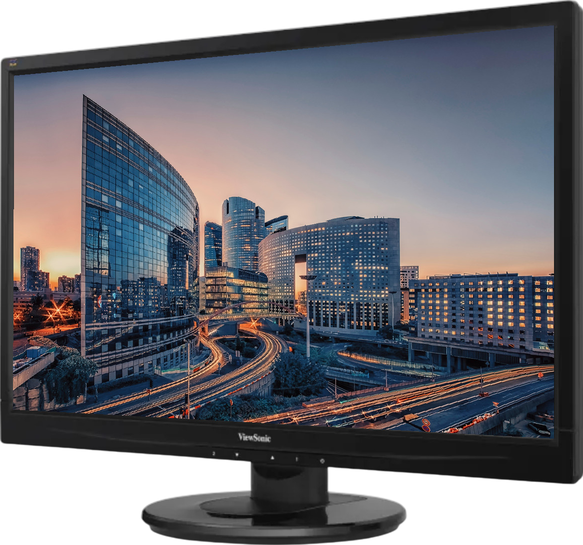 Viewsonic VA2246MH-LED 22"" Widescreen LED LCD Monitor - Grade C Refurbished - ViewSonic refurbished available on PCLiquidations