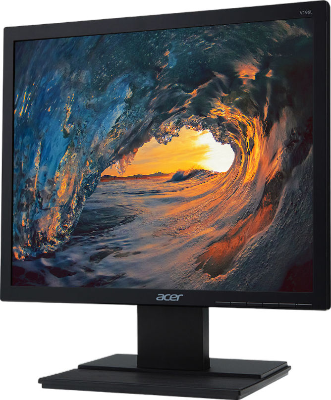 Acer V196L 19"" LED LCD Monitor - Grade C Refurbished - Acer refurbished available on PCLiquidations