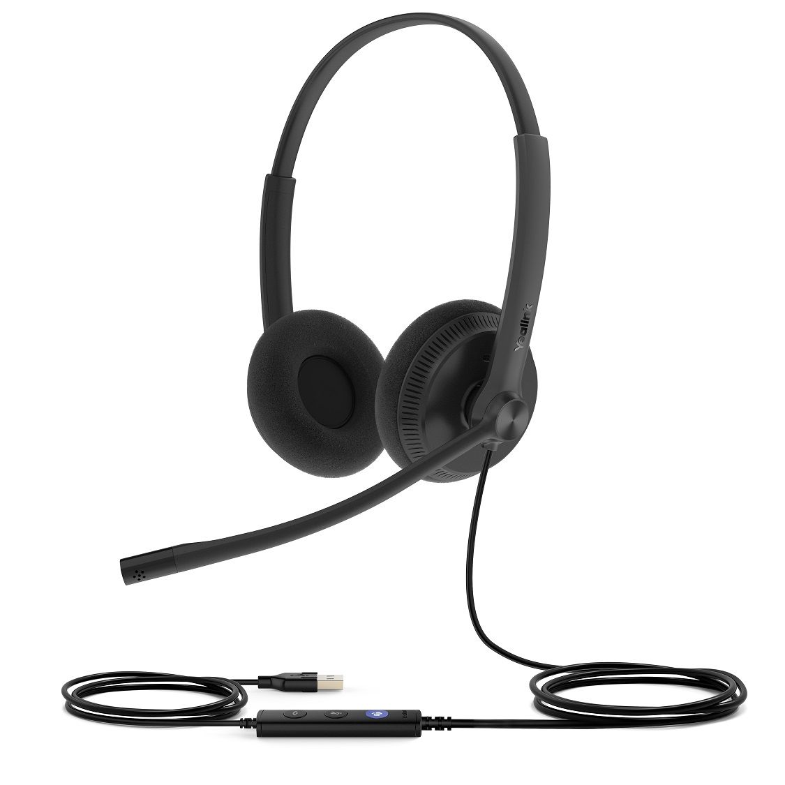 Yealink UH34 Lite Dual Teams USB Wired Headset Grade B Refurbished - Yealink refurbished available on PCLiquidations