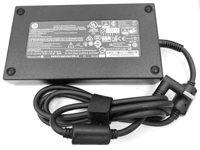 HP AC Adapter 19.5V 10.3A 200W - Small Barrel 4.5mm x 3.00mm Refurbished Refurbished - Hewlett-Packard (ou HP en abrégé) refurbished available on PCLiquidations