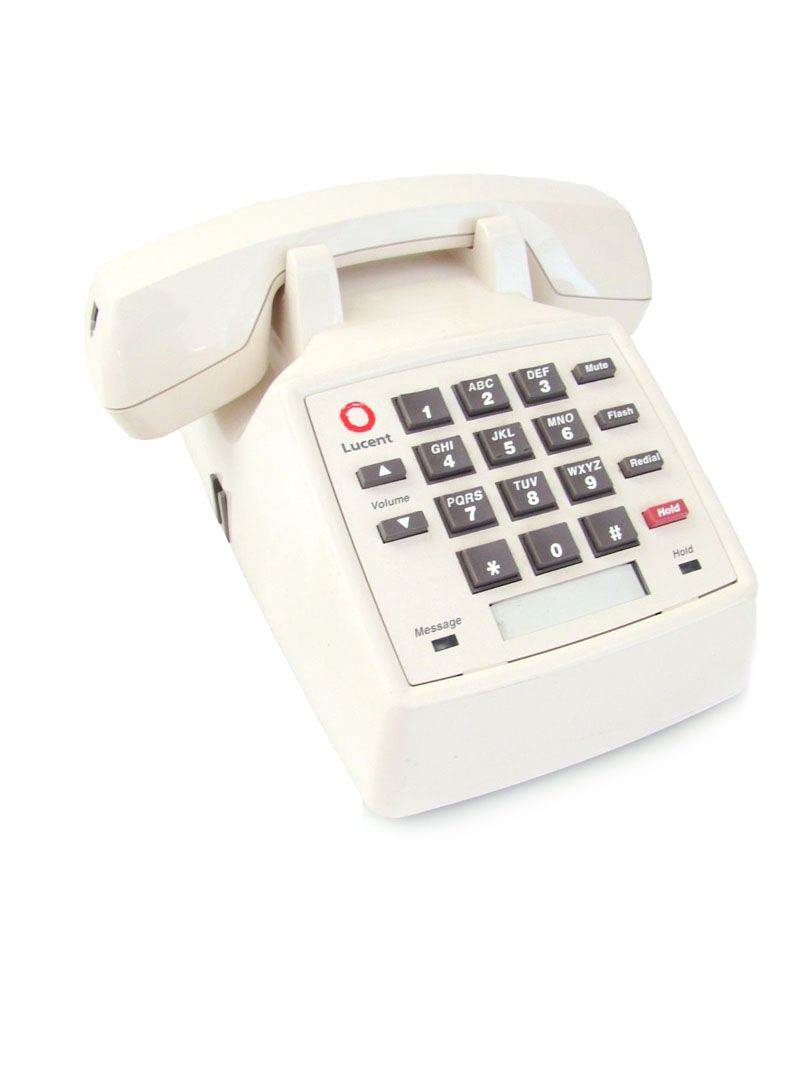 Avaya TELSET 2500 YMGP-215 Single Line Phone - Misty Cream Refurbished - Avaya refurbished available on PCLiquidations
