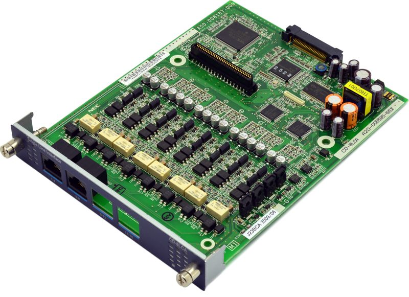 NEC Univerge SV8100 CD-8LCA Single Line Telephone Interface Card (670114) Refurbished - NEC (Nippon Electric Company) refurbished available on PCLiquidations
