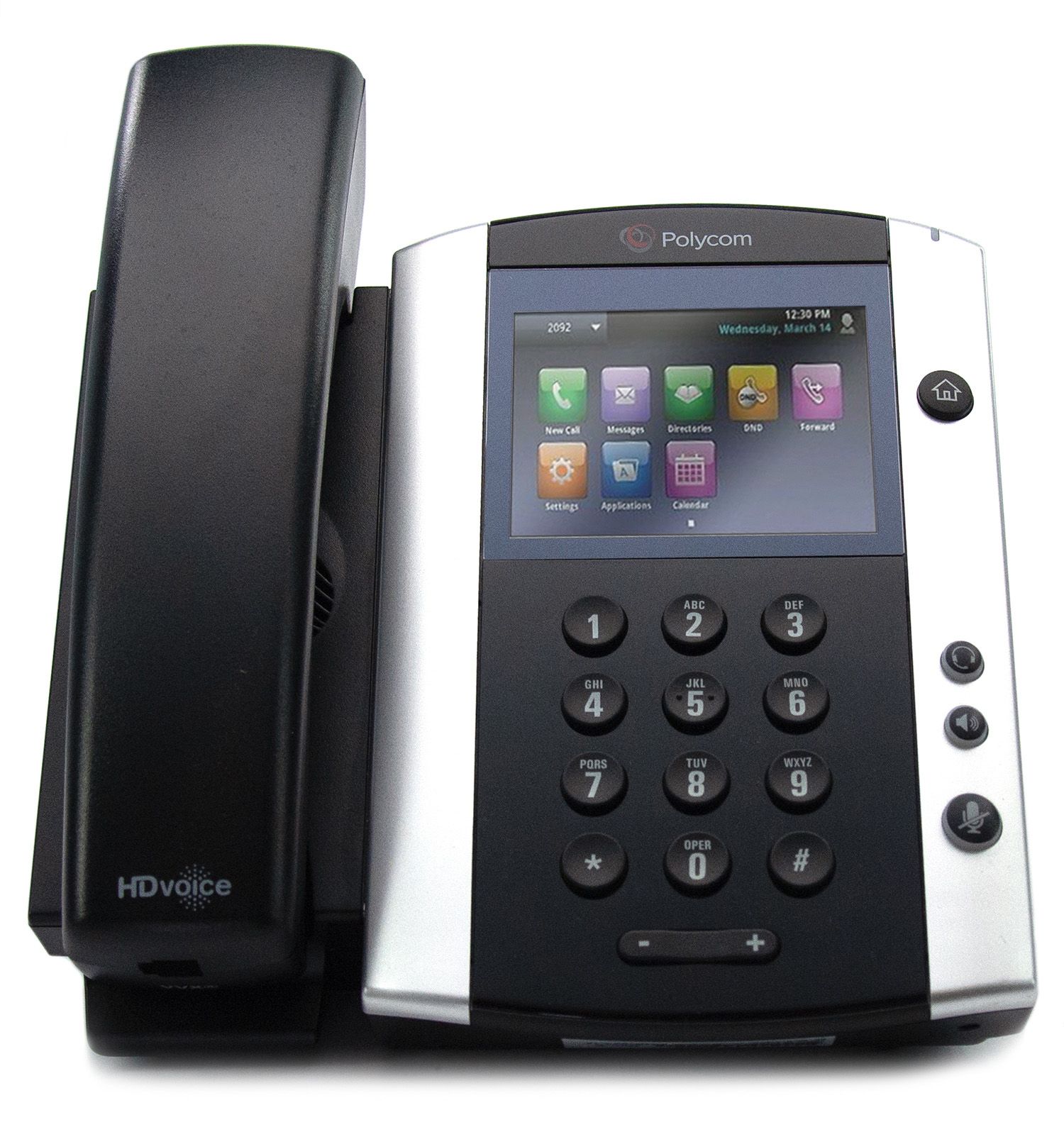 Polycom VVX 501 12-Line VoIP Touchscreen Display Speakerphone (PY-2200-48500-025) - Grade B Refurbished - Polycom refurbished available on PCLiquidations