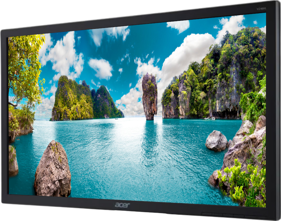 Acer V246HL 24"" FHD LED LCD Monitor - No Stand - Grade A Good - Acer refurbished available on PCLiquidations