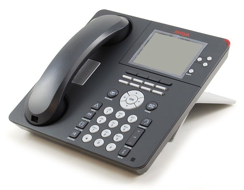 Avaya 9650 16-Button Black IP Display Speakerphone - Grade A Refurbished - Avaya refurbished available on PCLiquidations