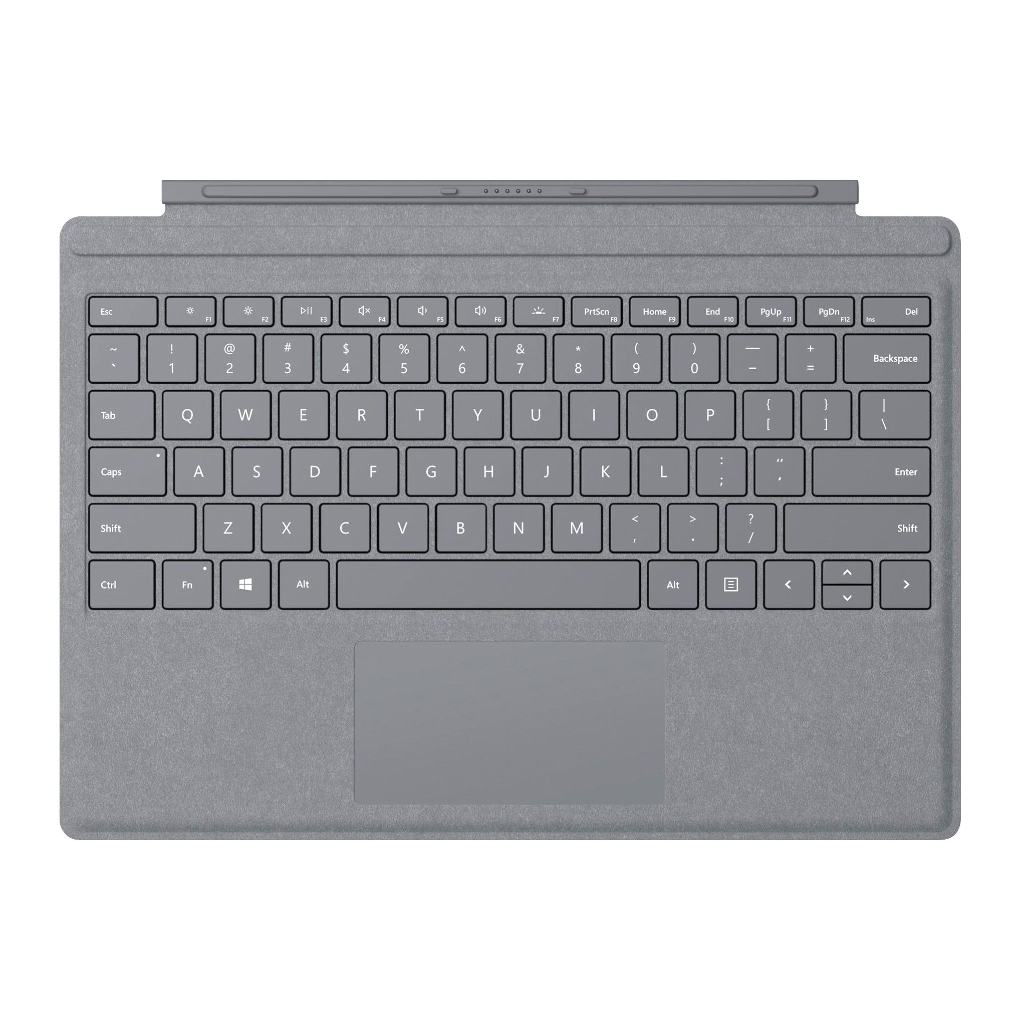 Microsoft 1725 Surface Pro Type Cover Keyboard - Grey Refurbished - Microsoft refurbished available on PCLiquidations