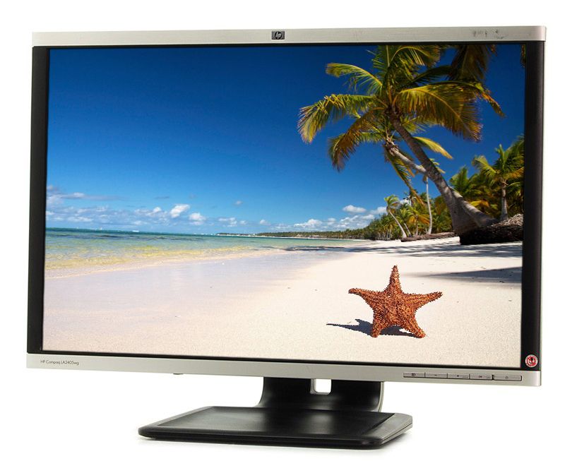 HP LA2405WG 24"" Widescreen LCD Monitor - Grade B Refurbished - Hewlett-Packard (ou HP en abrégé) refurbished available on PCLiquidations