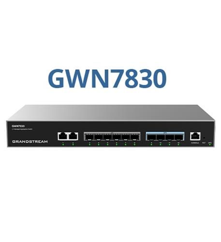 Buy Grandstream GWN7830 12-Port Gigabit Aggregation Switch Refurbished - $185.00 Grandstream GWN7830 12-Port Gigabit Aggregation Switch Refurbished - Grandstream refurbished available on PCLiquidations