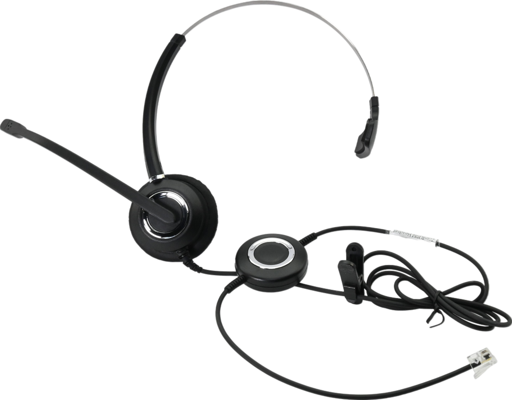 Spracht ZumRJ9M Universal Deskphone Monaural Wired Headset Refurbished - N/A refurbished available on PCLiquidations