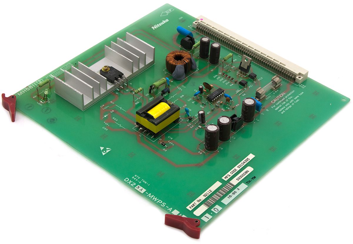 Nitsuko DX2NA-MWPS-A Converter Board Circuit Card Refurbished -  refurbished available on PCLiquidations