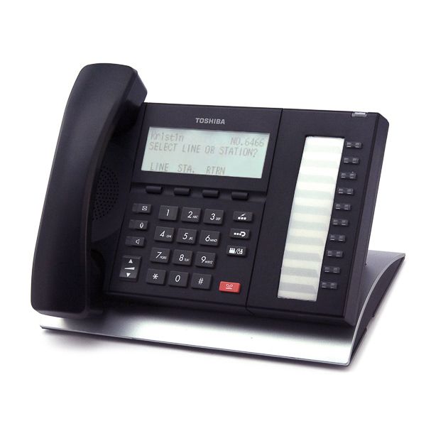 Toshiba DP5022C-SD Black 10-Button 4-Line Digital Display Phone Refurbished - Toshiba refurbished available on PCLiquidations