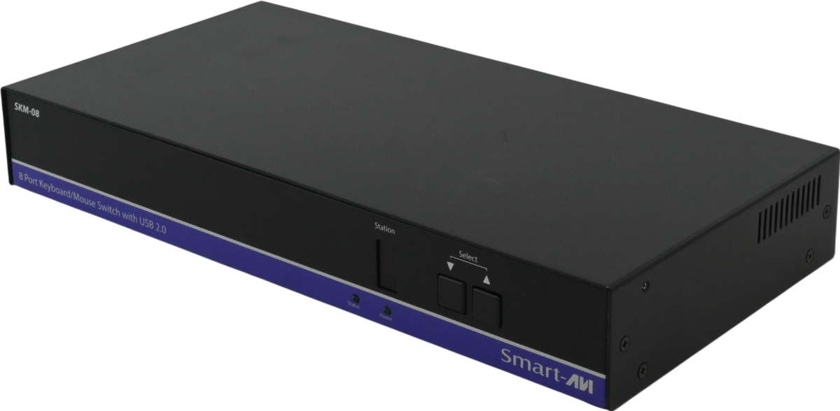 Smart-Avi SKM-08 8-Port Keyboard/Mouse Switch - Refurbished Refurbished -  refurbished available on PCLiquidations