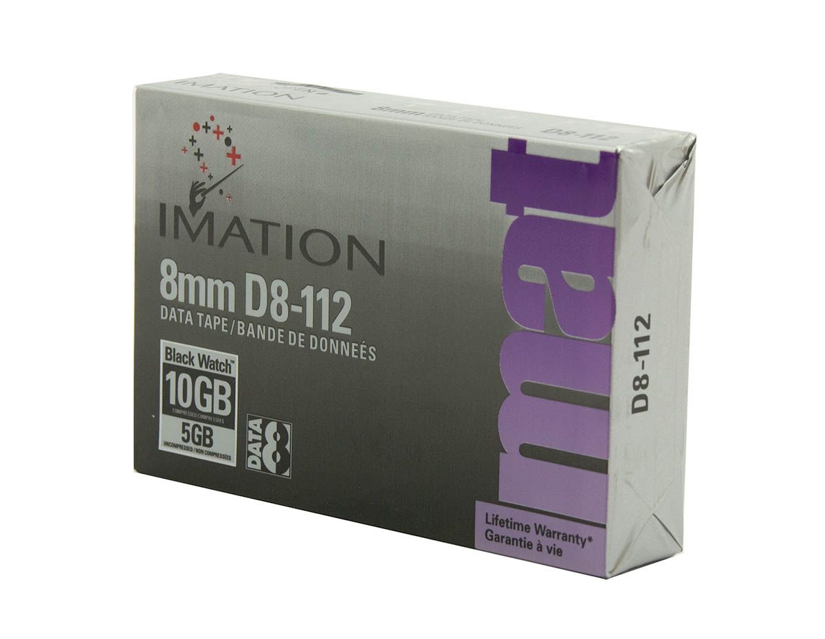 Imation D8-112 2.5GB 8MM 112-Meter Tape Data Cartridge Refurbished -  refurbished available on PCLiquidations